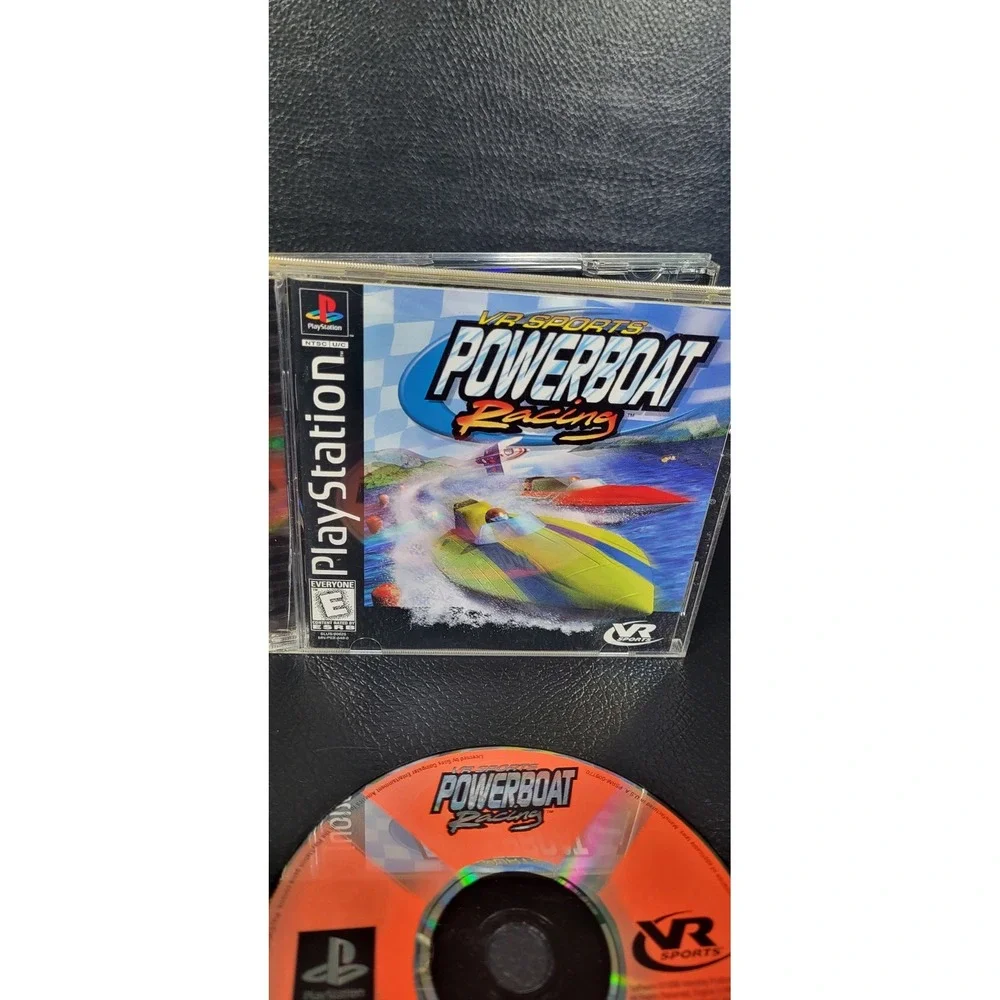VR Sports Powerboat Racing Sony PlayStation 1 PS1 Game CIB SLUS-00625